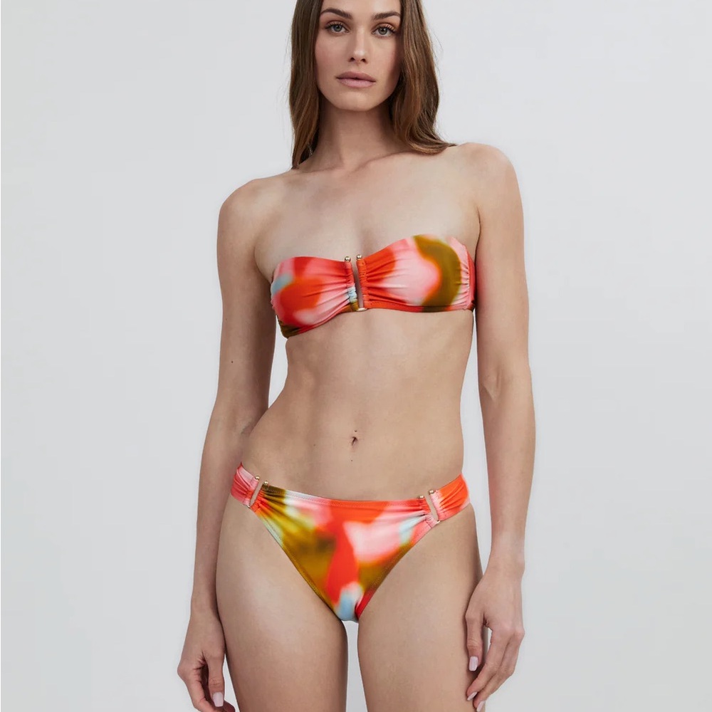 NWT Solid & Striped Tati bikini in blur print
